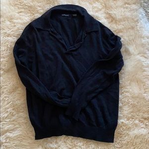 Moda Long Sleeve Black Light Sweater